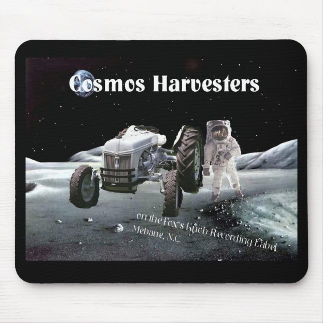 Mousepad Tapete do rato das ceifeira do cosmos (Frente)