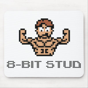 Mousepad tapete do rato de 8 bits do parafuso prisioneiro