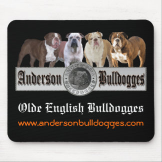 Mousepad Tapete do rato de Anderson Bulldogges