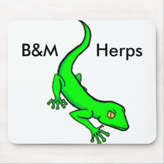 Mousepad Tapete do rato de B&M Herps