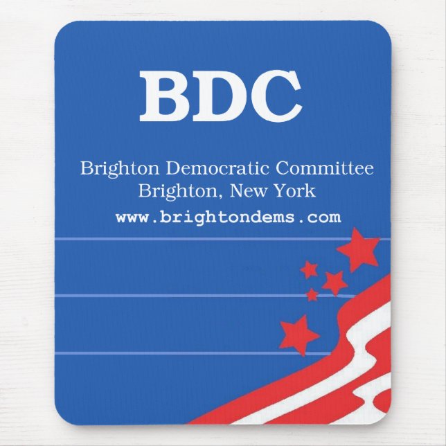 Mousepad Tapete do rato de BDC (Frente)