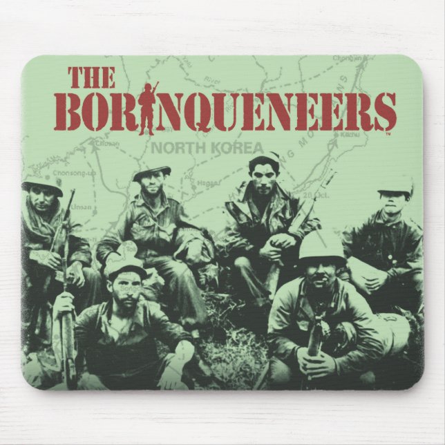 Mousepad Tapete do rato de Borinqueneers (Frente)