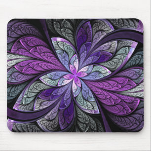 Mousepad Tapete do rato de Chanteuse Violett do La