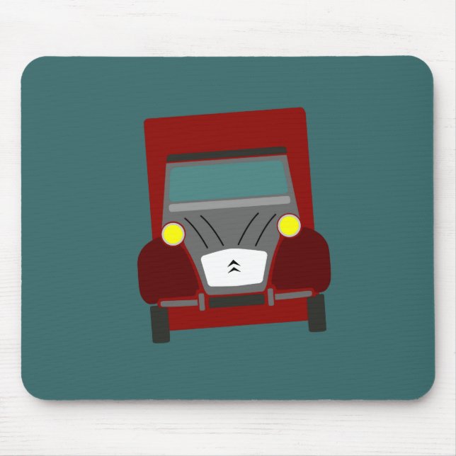 Mousepad Tapete do rato de Citroen 2CV (Frente)