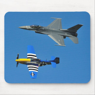 Mousepad Tapete do rato de combate do falcão F-16 & do