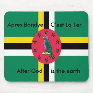 Mousepad Tapete do rato de Dominica