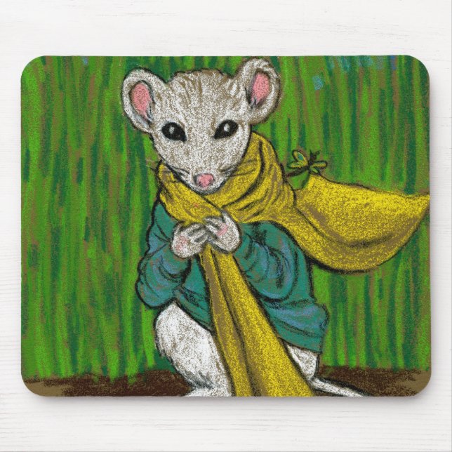 Mousepad Tapete do rato de Fluffim (Frente)