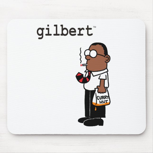 Mousepad Tapete do rato de Gilbert (Frente)