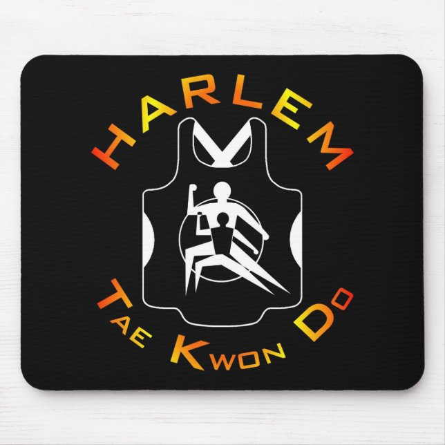 Mousepad Tapete do rato de Harlem TKD (Frente)