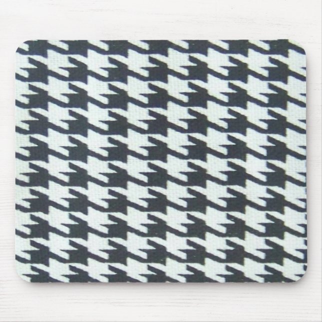 Mousepad Tapete do rato de Houndstooth (Frente)
