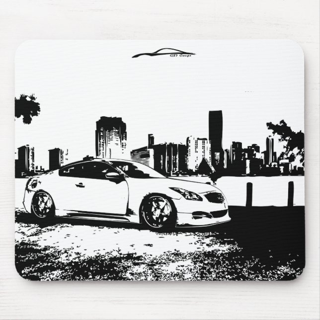 Mousepad Tapete do rato de Infiniti G37 (Frente)