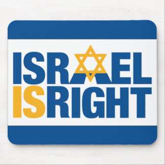 Mousepad Tapete do rato de Israel Isright