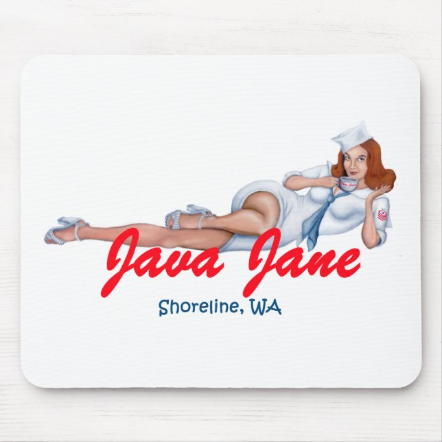 Mousepad Tapete do rato de Java Jane (Frente)