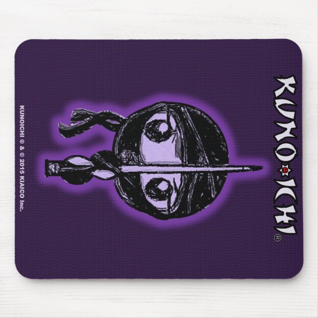 Mousepad Tapete do rato de KUNOICHI (Frente)