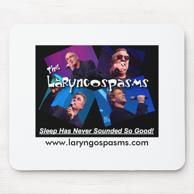 Mousepad Tapete do rato de Laryngospasms (Frente)