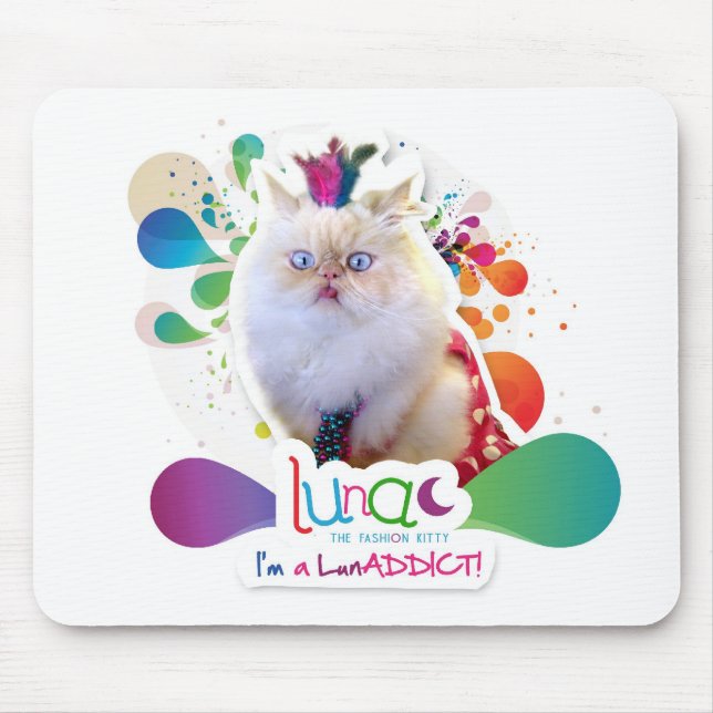 Mousepad Tapete do rato de LunADDICT (Frente)