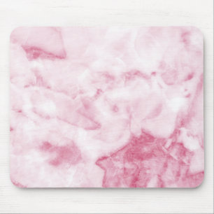 Mousepad Tapete do rato de mármore cor-de-rosa