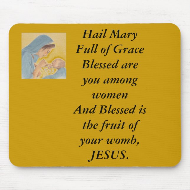 Mousepad Tapete do rato de Mary da saraiva (Frente)