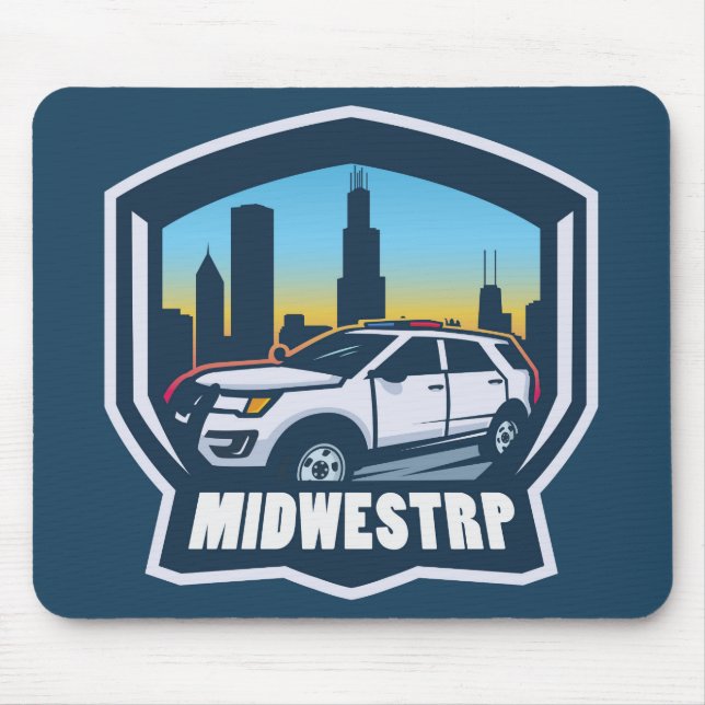 Mousepad Tapete do rato de MidwestRP (Frente)