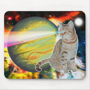 Mousepad Tapete do rato de Mossbody do Laser-Gato