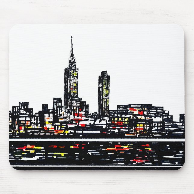 Mousepad Tapete do rato de New York (Frente)
