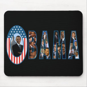 Mousepad Tapete do rato de Obama - personalizado