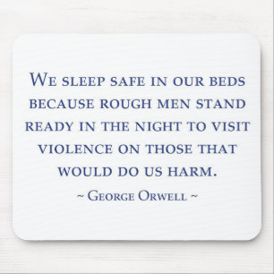 Mousepad Tapete do rato de Orwell