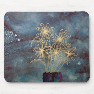 Mousepad Tapete do rato de prata da noite