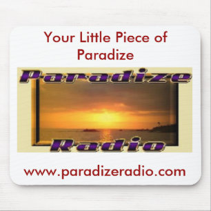 Mousepad Tapete do rato de rádio de Paradize