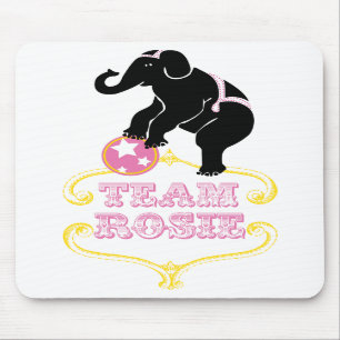Mousepad Tapete do rato de Rosie da equipe