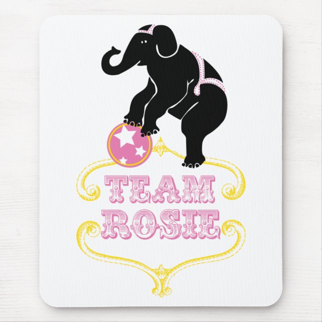Mousepad Tapete do rato de Rosie da equipe (Frente)