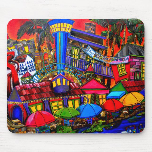 Mousepad tapete do rato de San Antonio (Frente)
