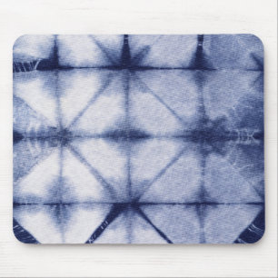 Mousepad Tapete do rato de Shibori Geo