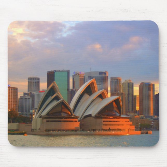 Mousepad Tapete do rato de Sydney (Frente)