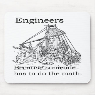 Mousepad Tapete do rato de Trebuchet dos engenheiros