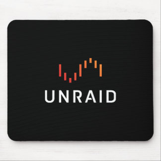 Mousepad Tapete do rato de Unraid - preto