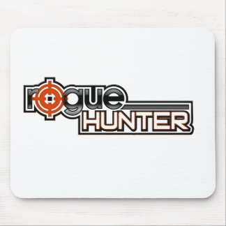 Mousepad Tapete do rato desonesto do caçador (logotipo)