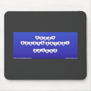 Mousepad Tapete do rato distorcido dos corações