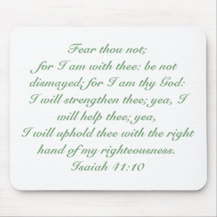 Mousepad Tapete do rato do 41:10 de Isaiah