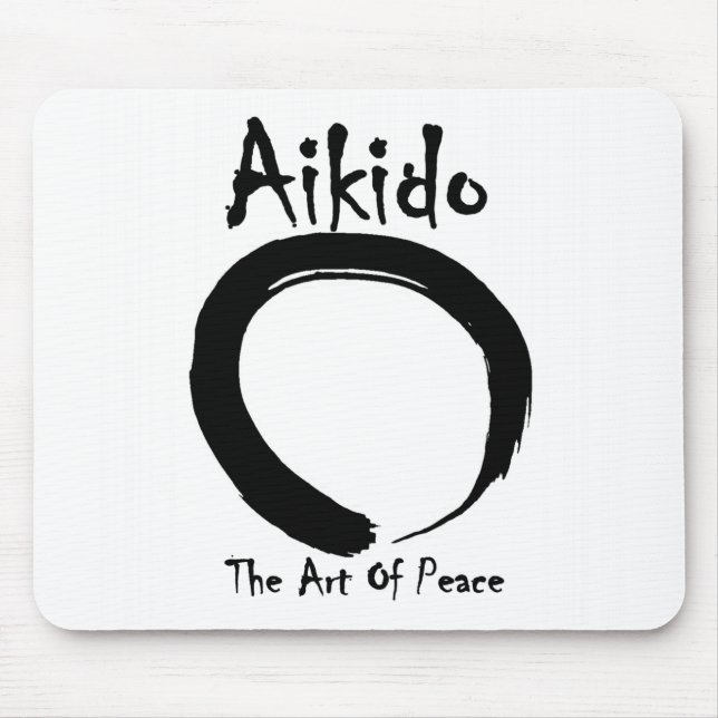 Mousepad Tapete do rato do Aikido (Frente)