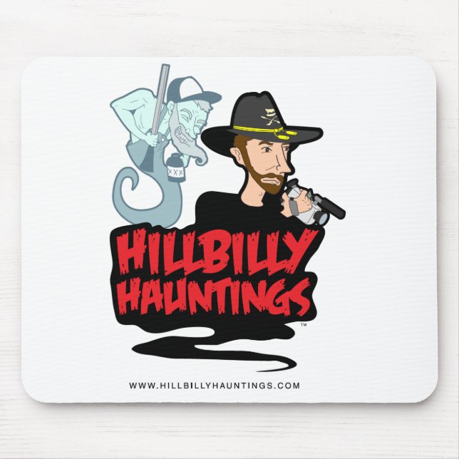 Mousepad Tapete do rato do assombro do Hillbilly (Frente)