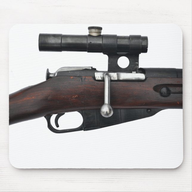 Mousepad Tapete do rato do atirador furtivo de Mosin Nagant (Frente)