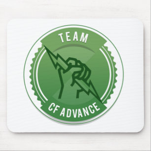 Mousepad Tapete do rato do avanço dos CF da equipe
