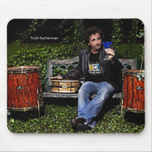 Mousepad Tapete do rato do banco do jardim de Todd