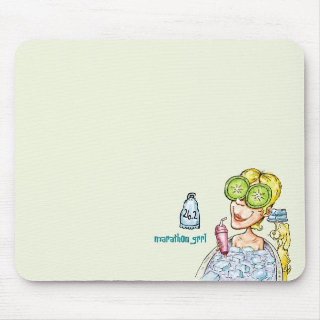 Mousepad Tapete do rato do banho de gelo (Frente)