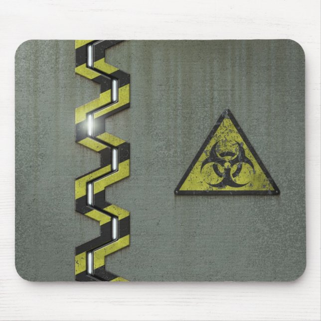 Mousepad tapete do rato do biohazard (Frente)