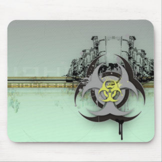 Mousepad tapete do rato do biohazard