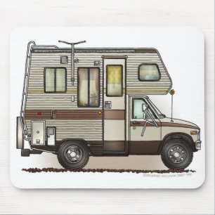 Mousepad Tapete do rato do campista rv da classe C