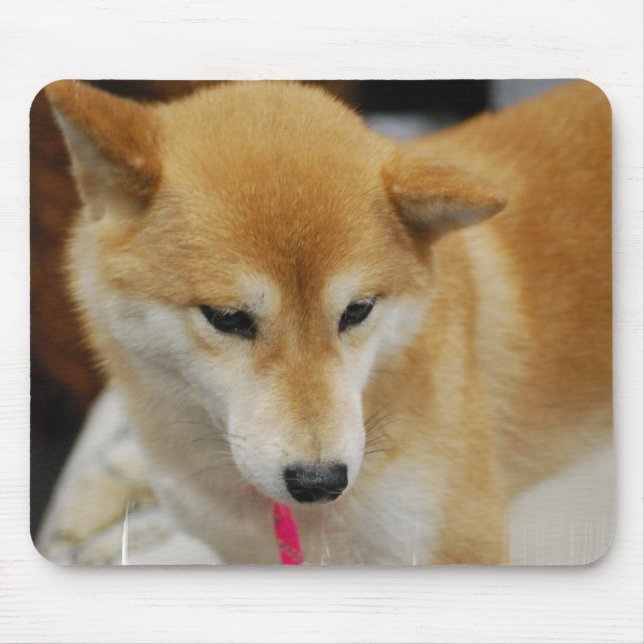 Mousepad Tapete do rato do cão de Shiba Inu (Frente)