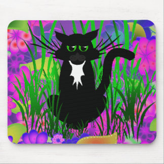 MOUSEPAD TAPETE DO RATO DO CAT PRETO